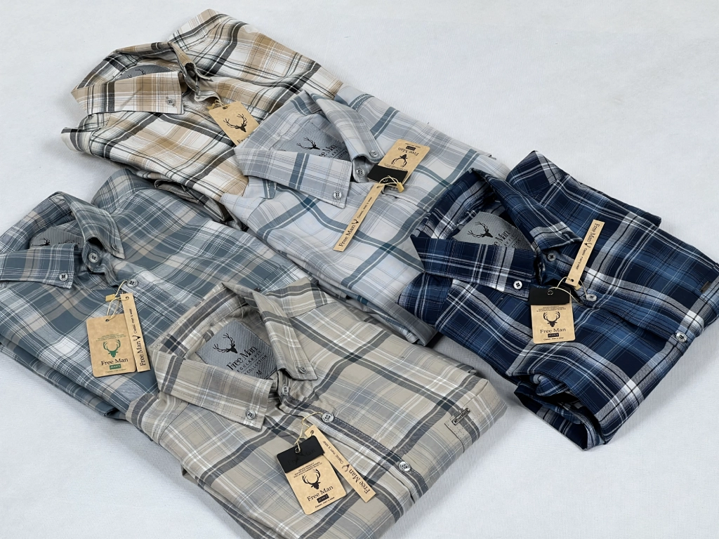 پیراهن مردانه آستین‌بلند - کد ۱۲۰۰ - تصویر 2