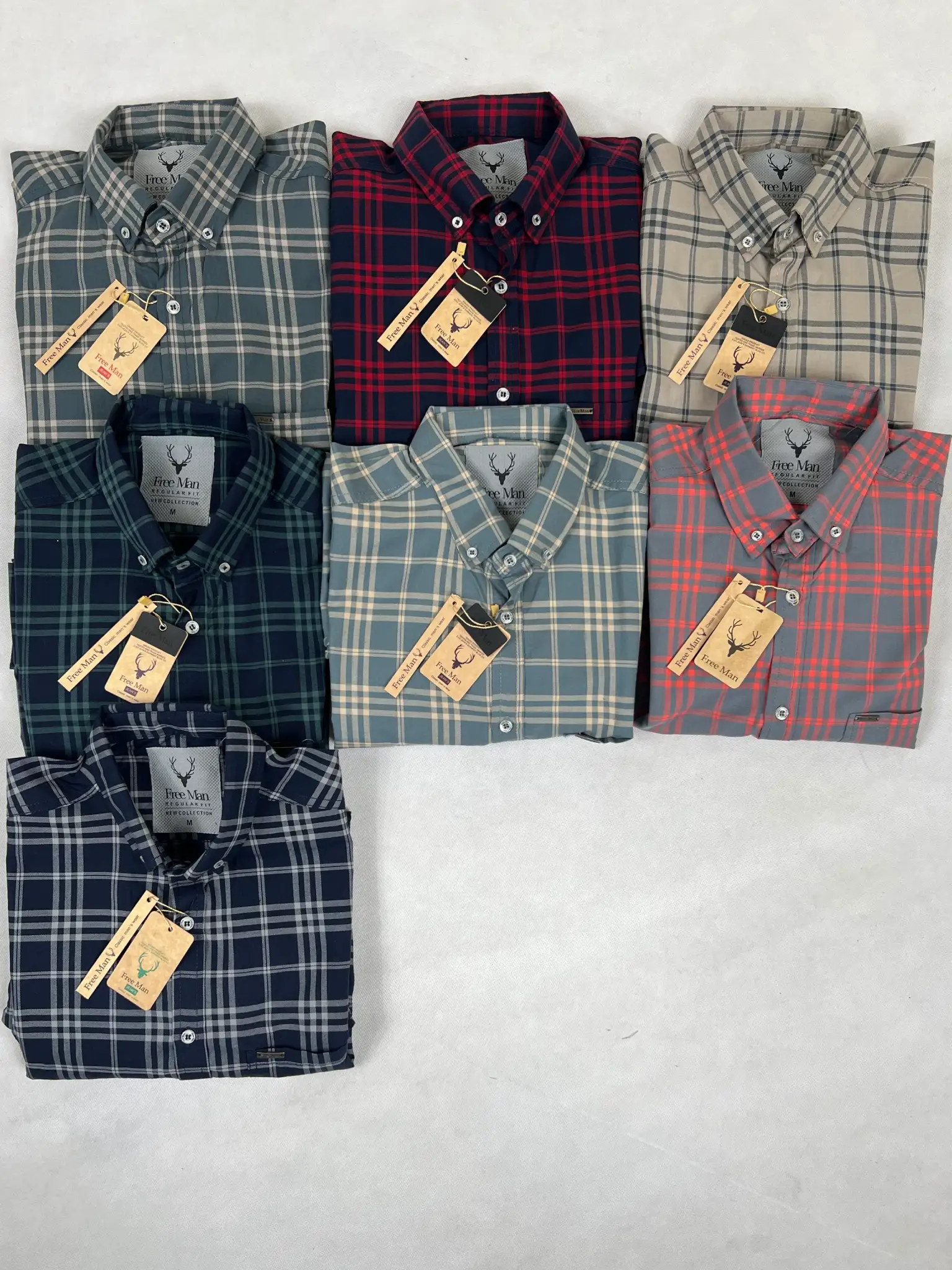 پیراهن مردانه آستین‌بلند - کد ۱۲۰۱ - تصویر 3