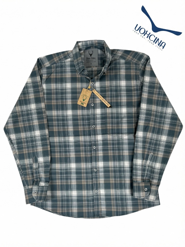 پیراهن مردانه آستین‌بلند - کد ۱۲۰۰ - تصویر 6