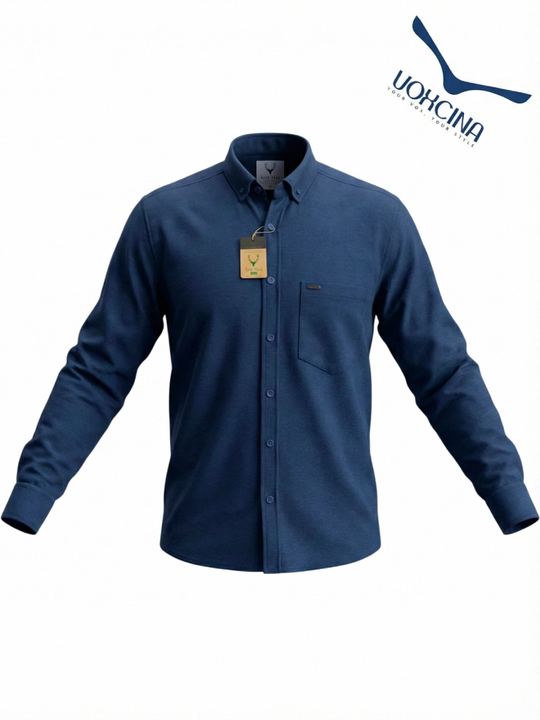 پیراهن مردانه آستین‌بلند - کد ۱۲۱۰ - تصویر 3