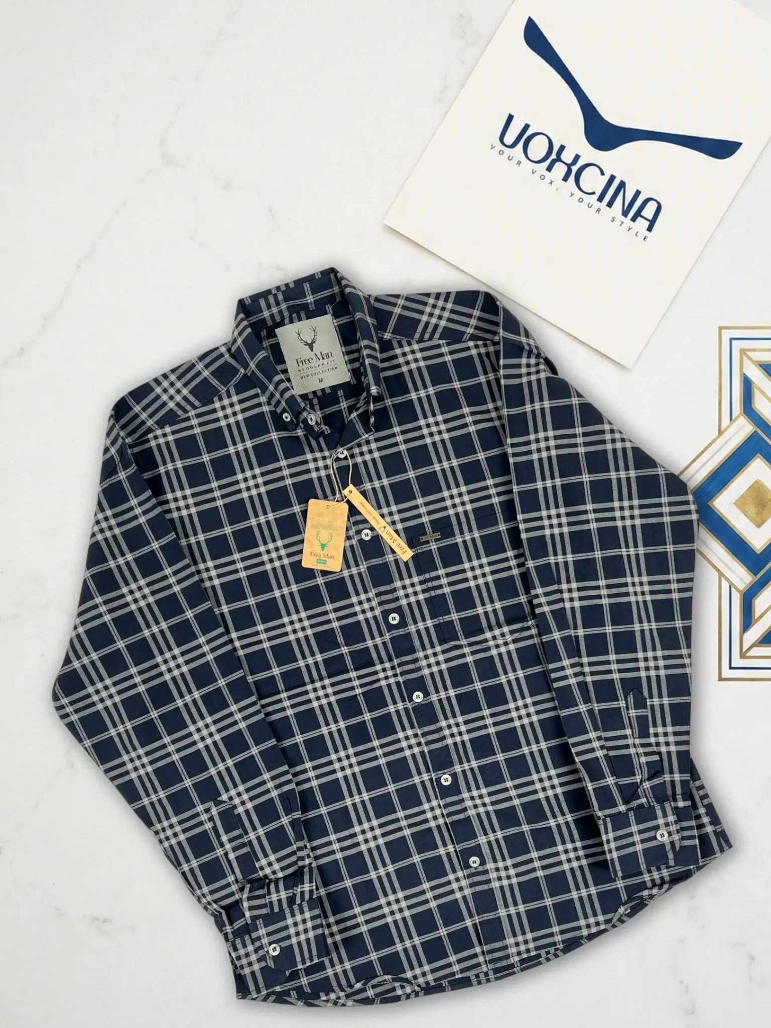 پیراهن مردانه آستین‌بلند - کد ۱۲۰۱ - تصویر 7