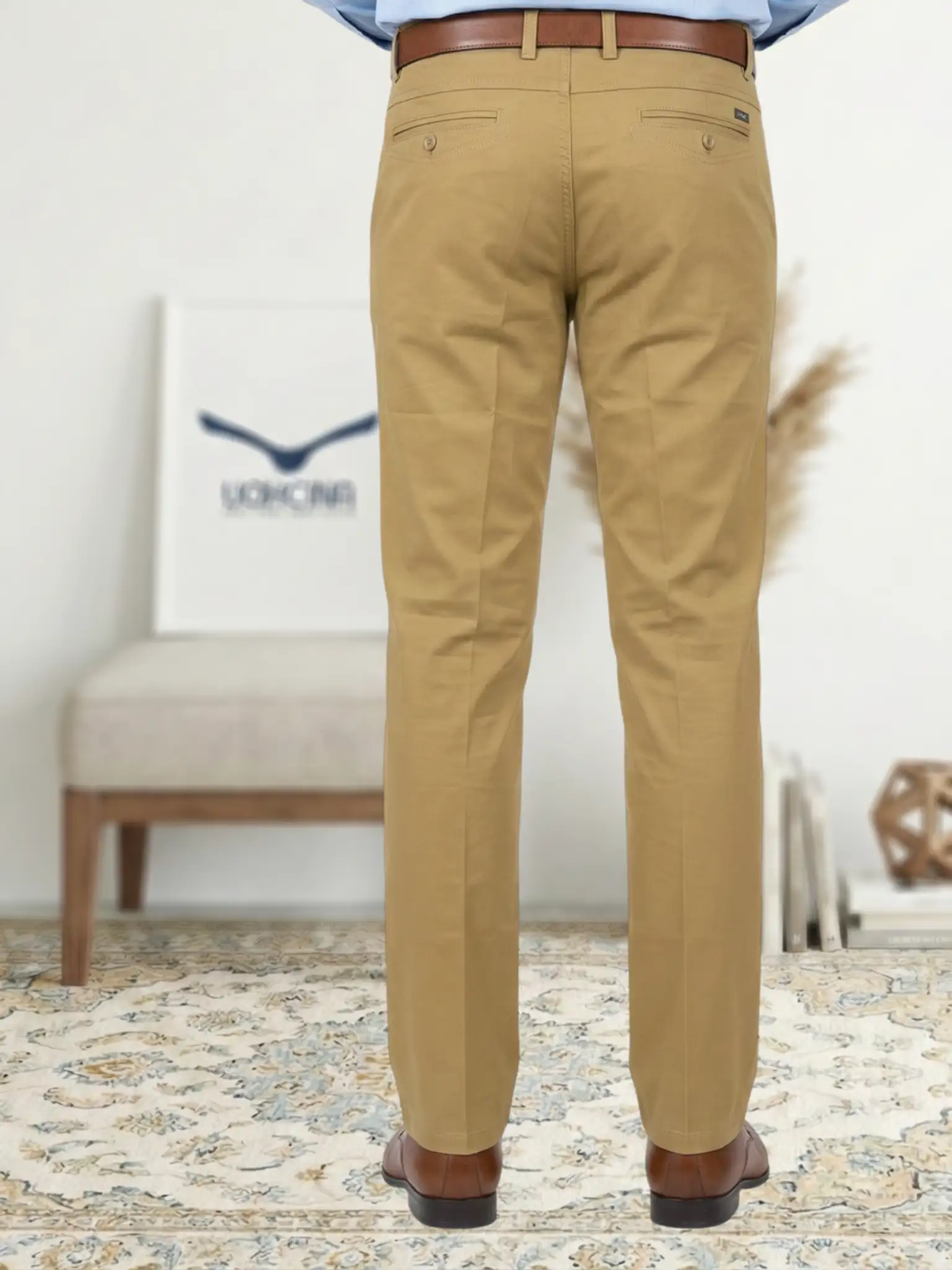 شلوار مردانه کتان کلاسیک - تصویر 6